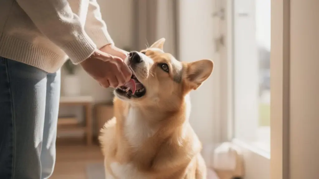 Il tuo cane ti lecca le mani quando torni a casa? Non è solo affetto, scopre queste informazioni importanti su di te